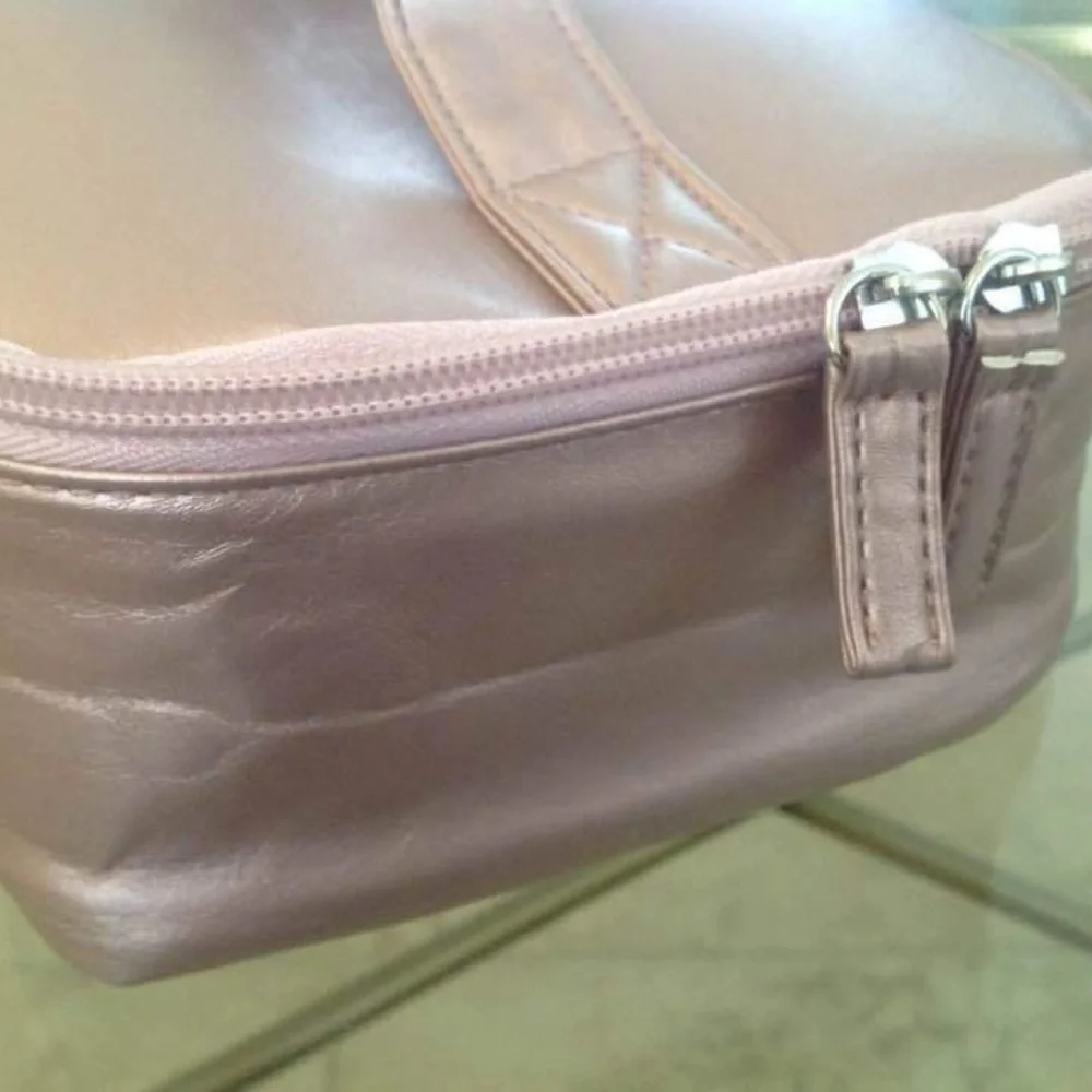Mally Beauty Pink Train Cosmetics Travel Case / BRAND NEW